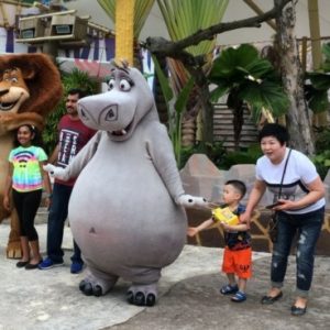 Một ngày đi chơi ở universal singapore